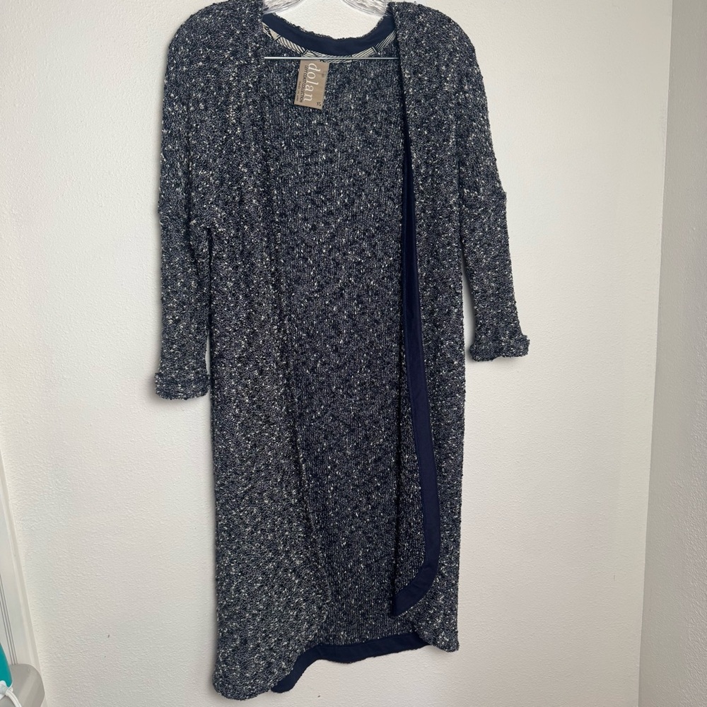 Dolan left Coast collection Textured‎ Navy Nautical cardigan Anthropologie